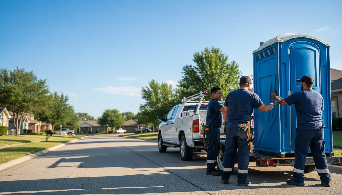 Portable Toilet Rental in Prairie Hill, TX near me
